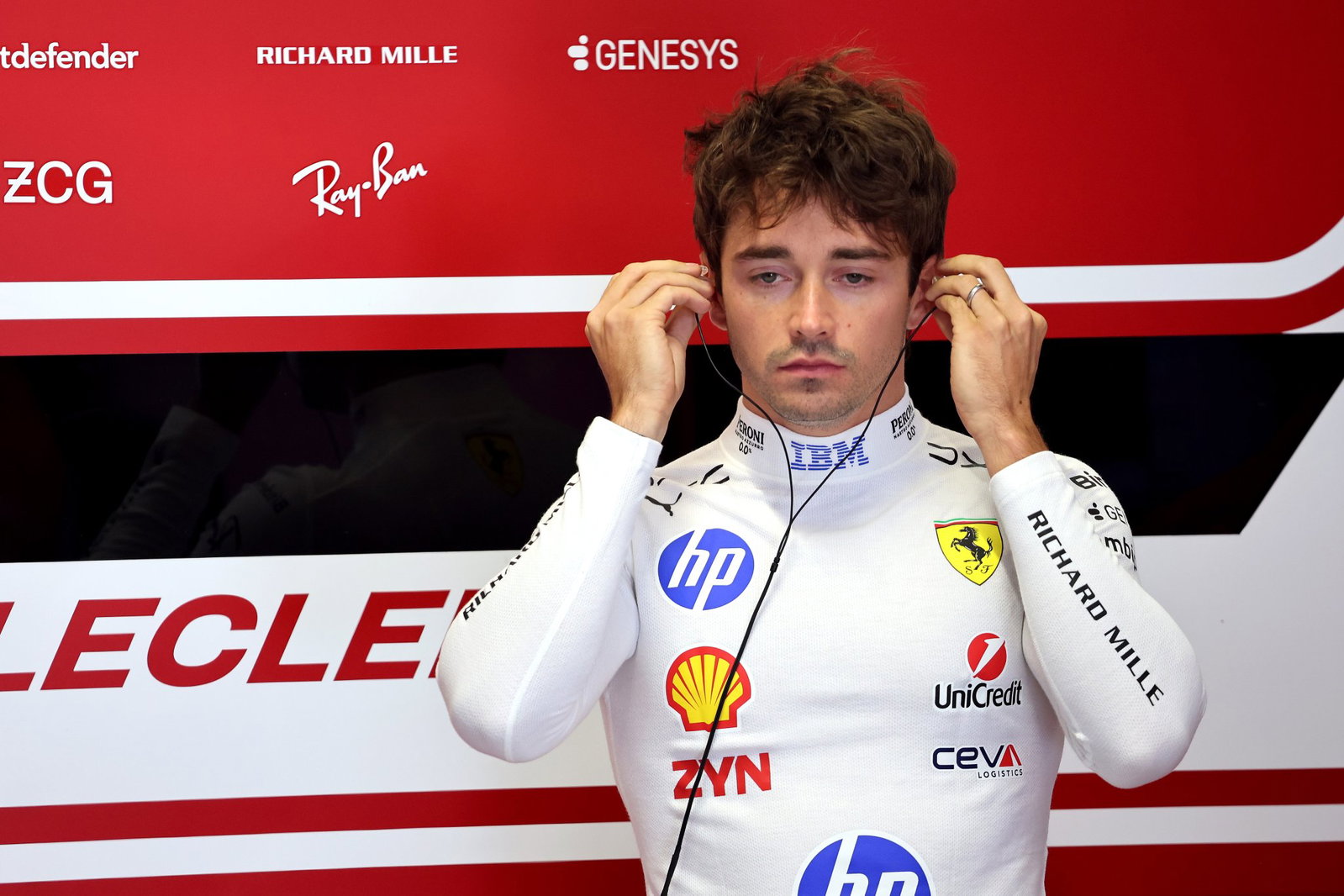 Ferrari hasn't had a front row since Hungary