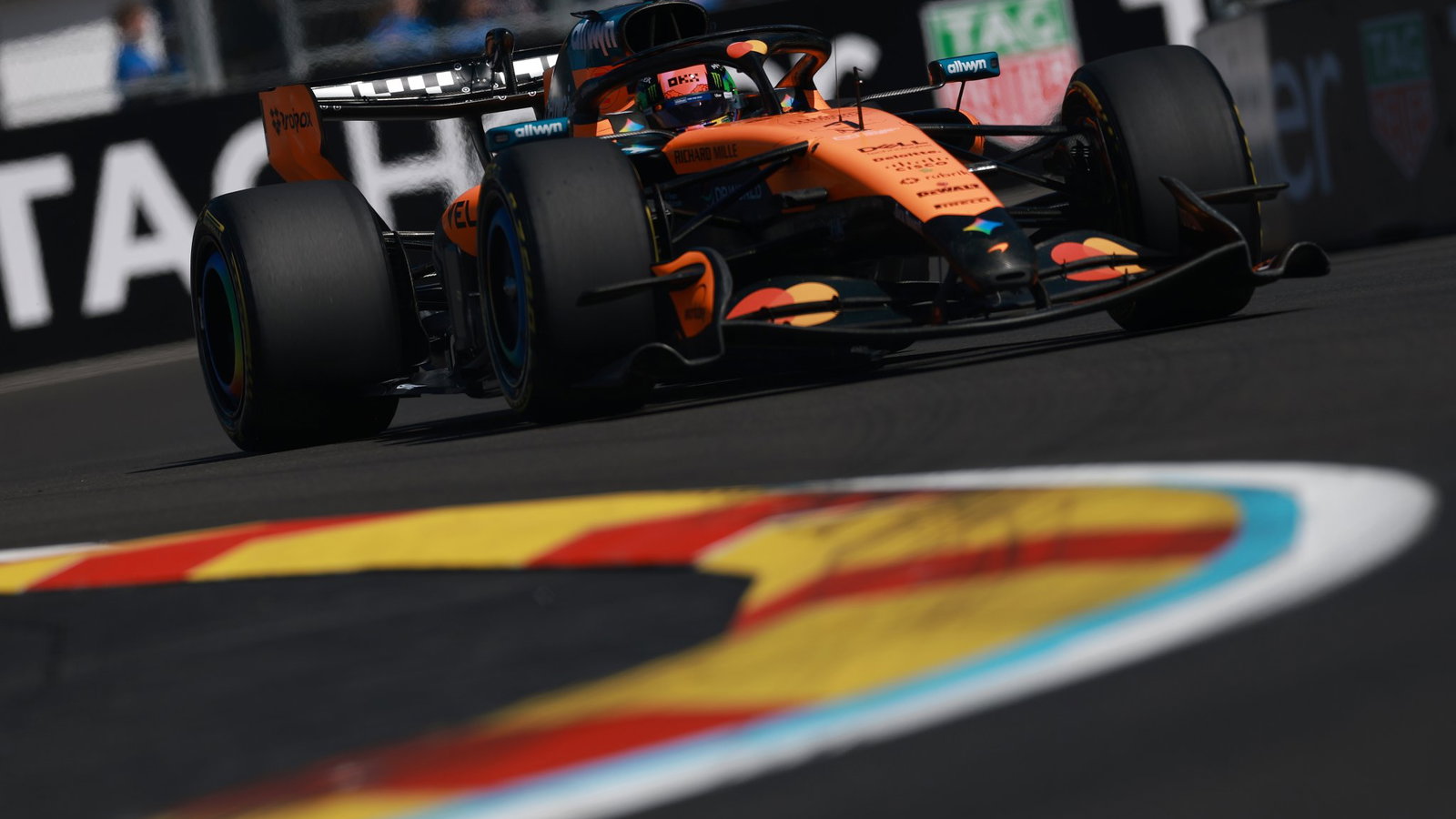 Norris starts from pole in Spain
