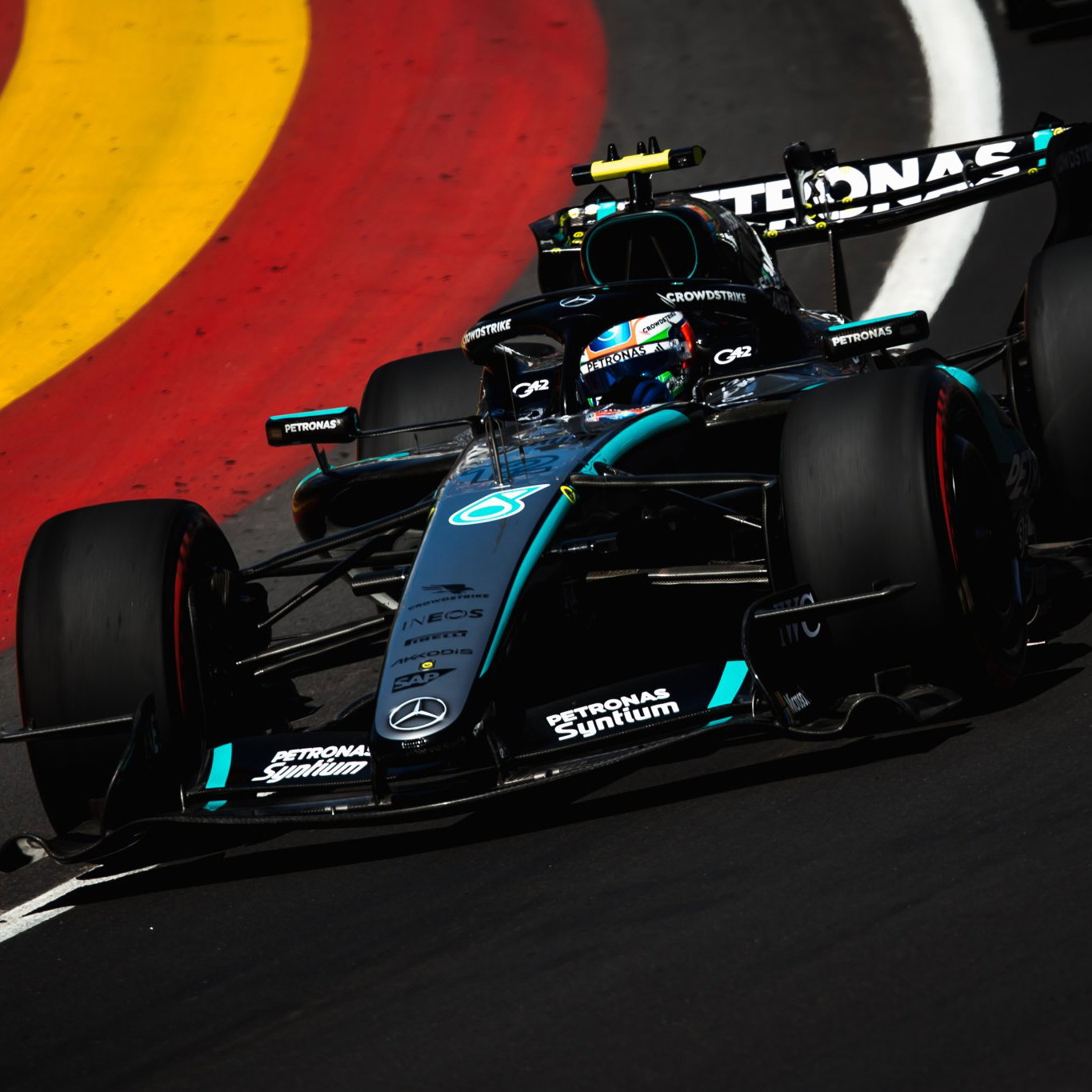 Kimi Antonelli has topped two of the three practice sessions in Madrid 