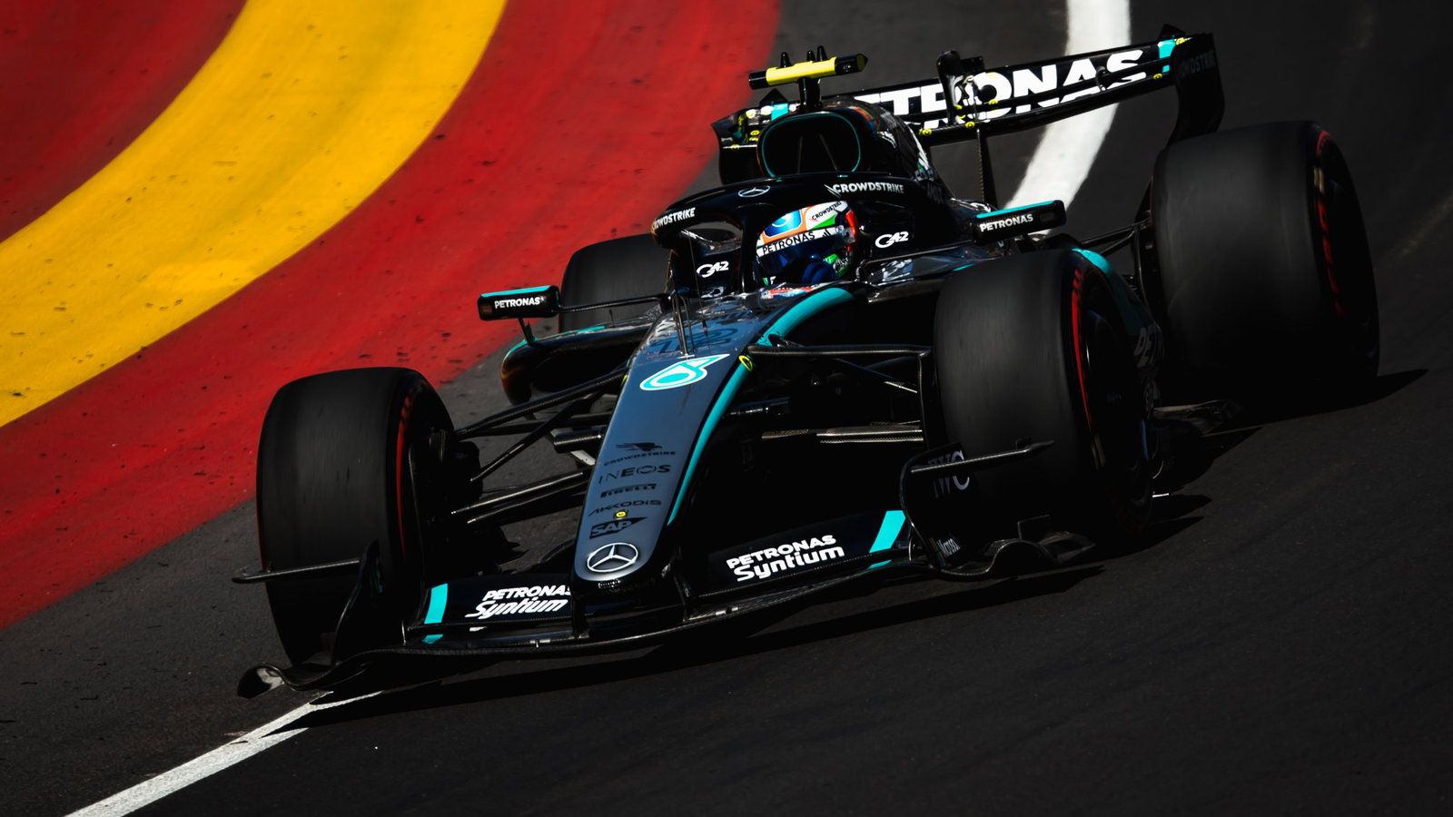 Kimi Antonelli has topped two of the three practice sessions in Madrid