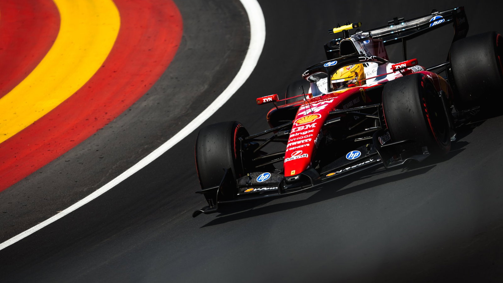 Lewis Hamilton qualified fourth for the Spanish Grand Prix