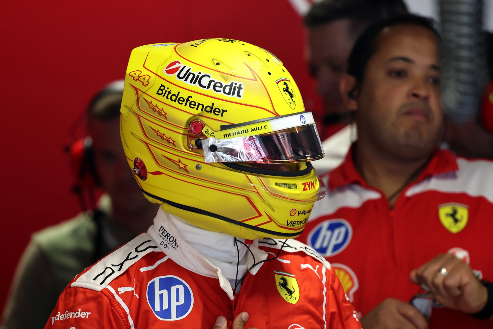 Hamilton reverted to ADUO 1 after Friday practice