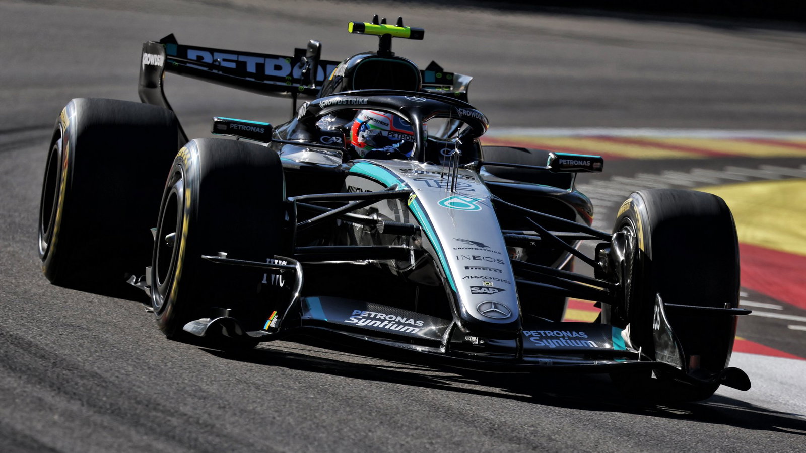 Kimi Antonelli set the pace in second practice 