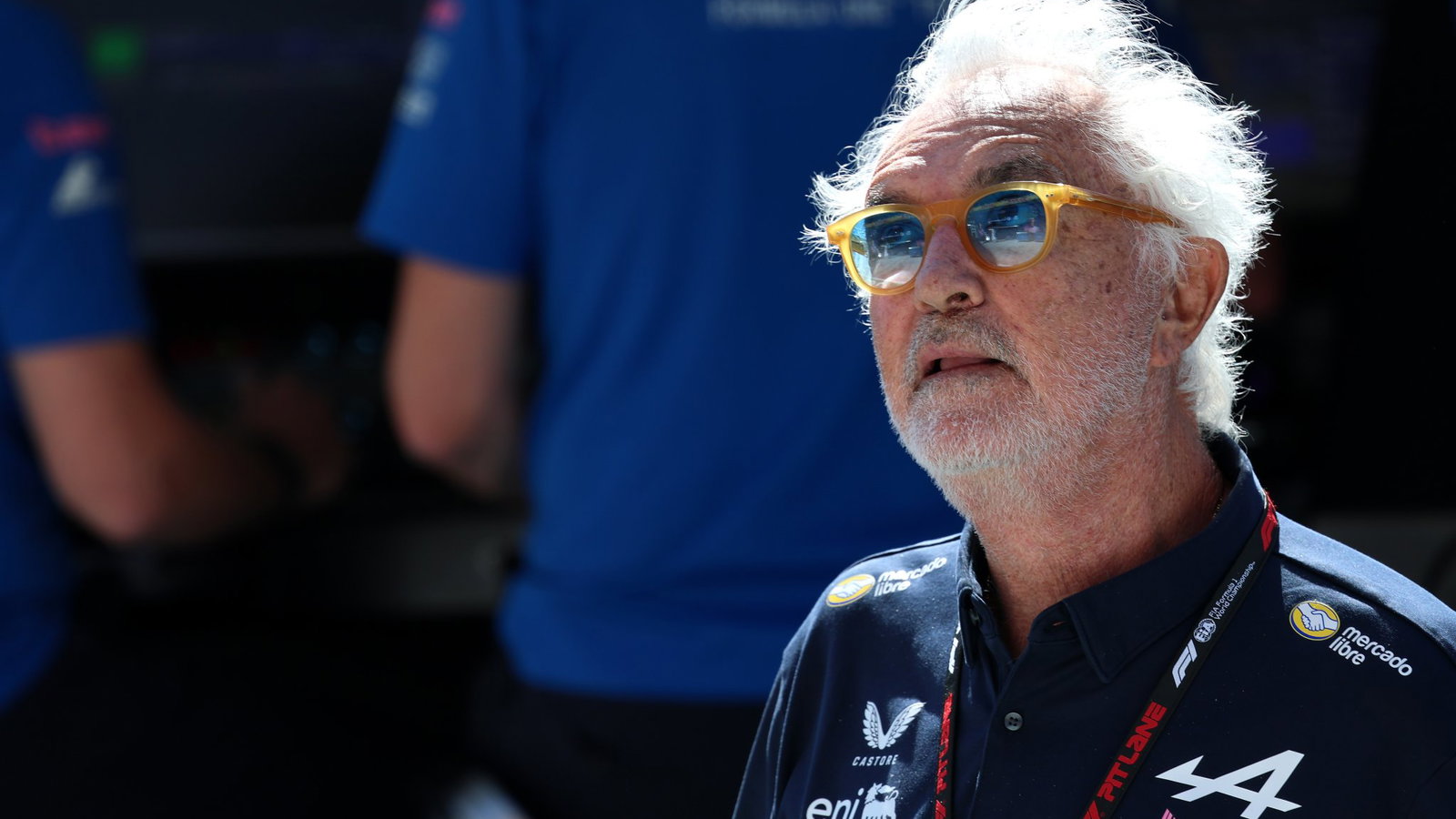 Flavio Briatore has called out Colapinto fans over online abuse