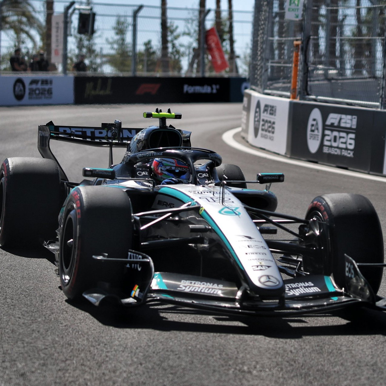Kimi Antonelli is concerned about tyre wear in Sunday's Spanish Grand Prix