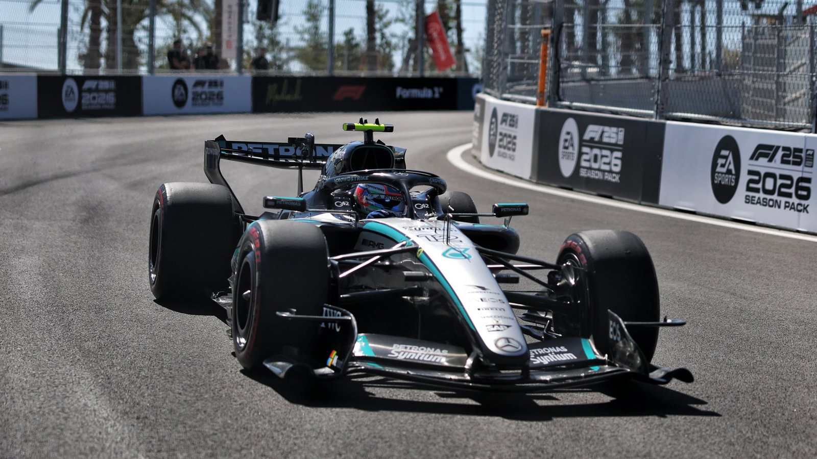 Kimi Antonelli is concerned about tyre wear in Sunday's Spanish Grand Prix