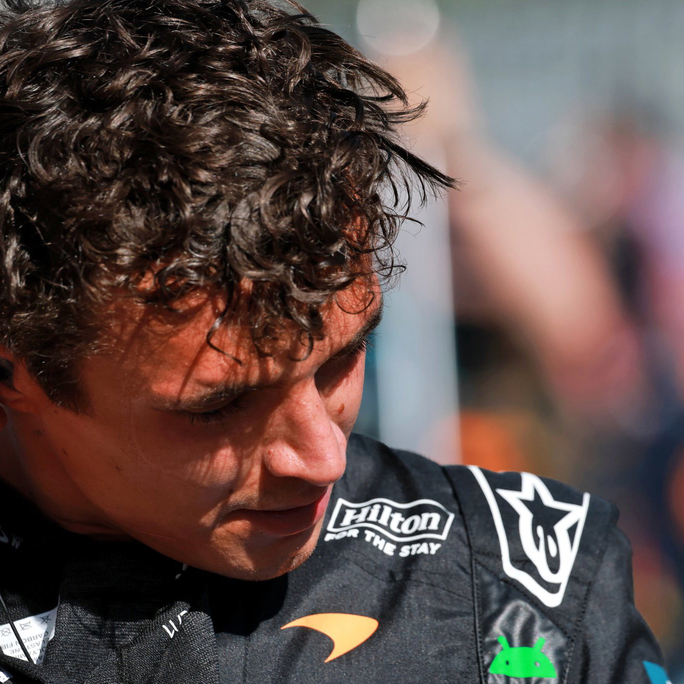 Lando Norris finished third in Madrid