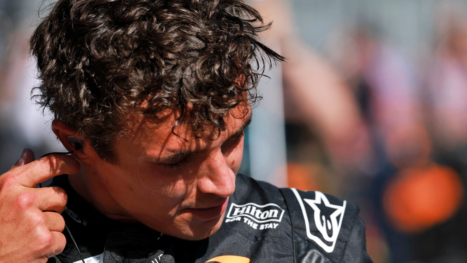 Lando Norris finished third in Madrid
