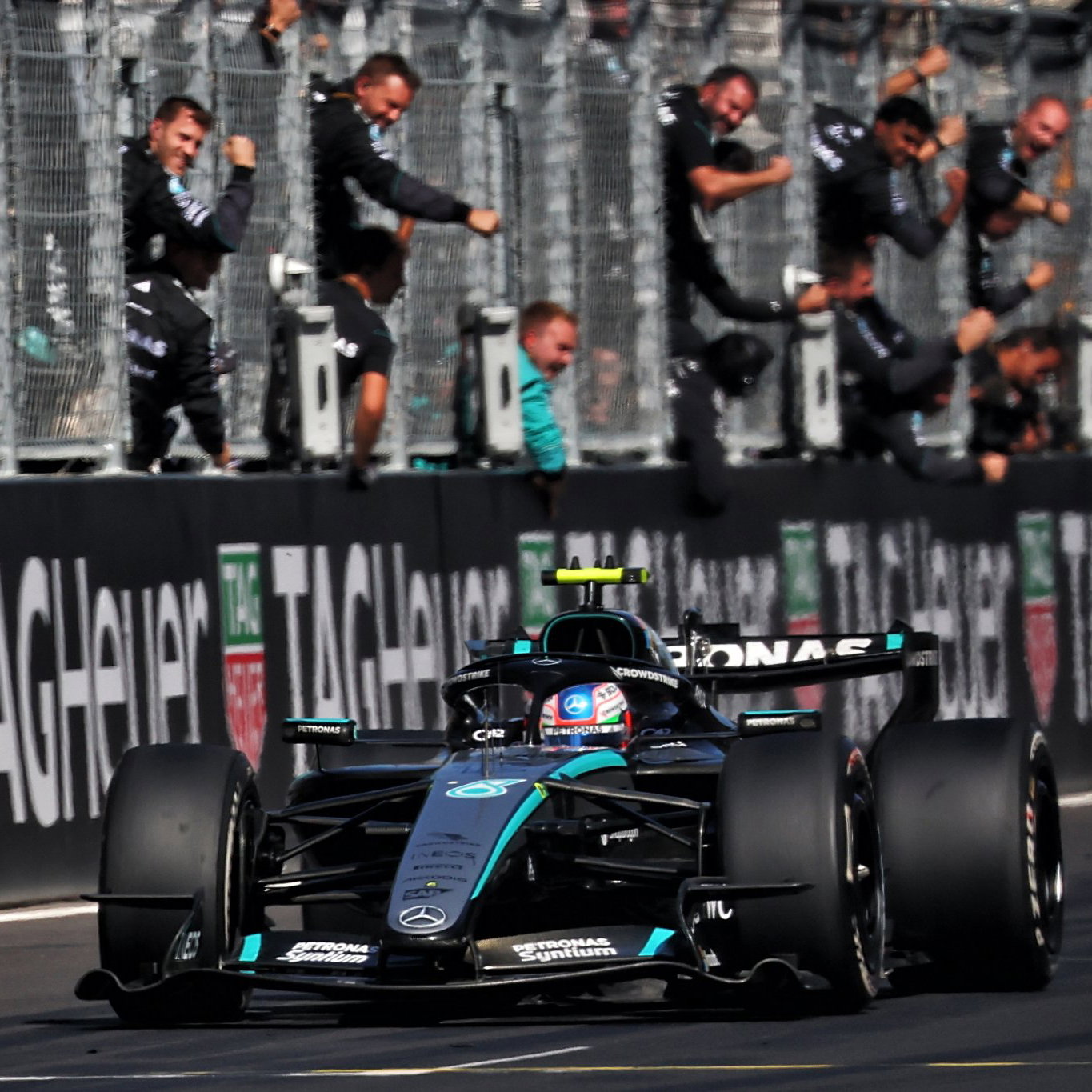 Kimi Antonelli won the first F1 race in Madrid 