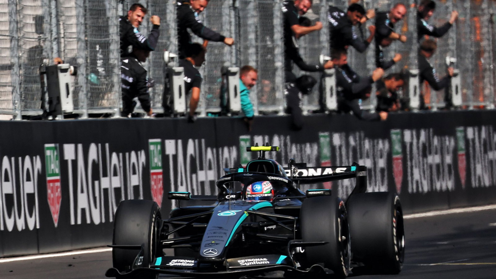 Kimi Antonelli won the first F1 race in Madrid