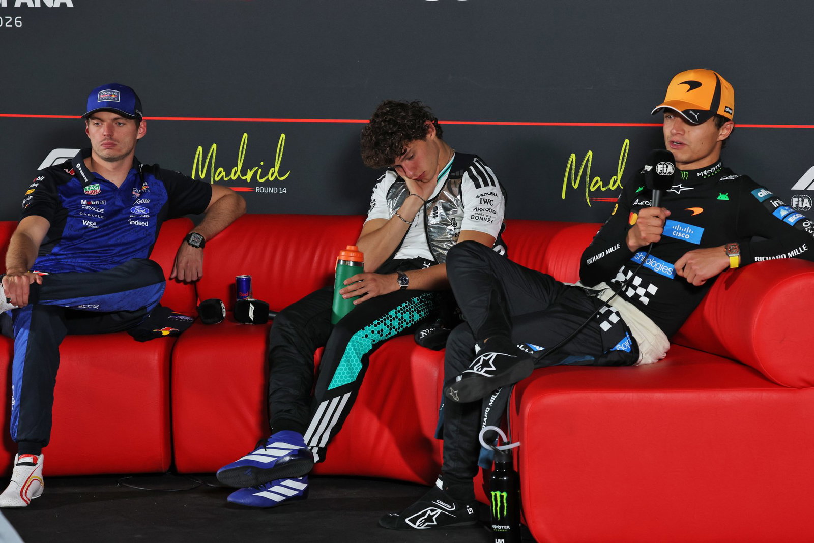 F1 drivers were left bored during the race