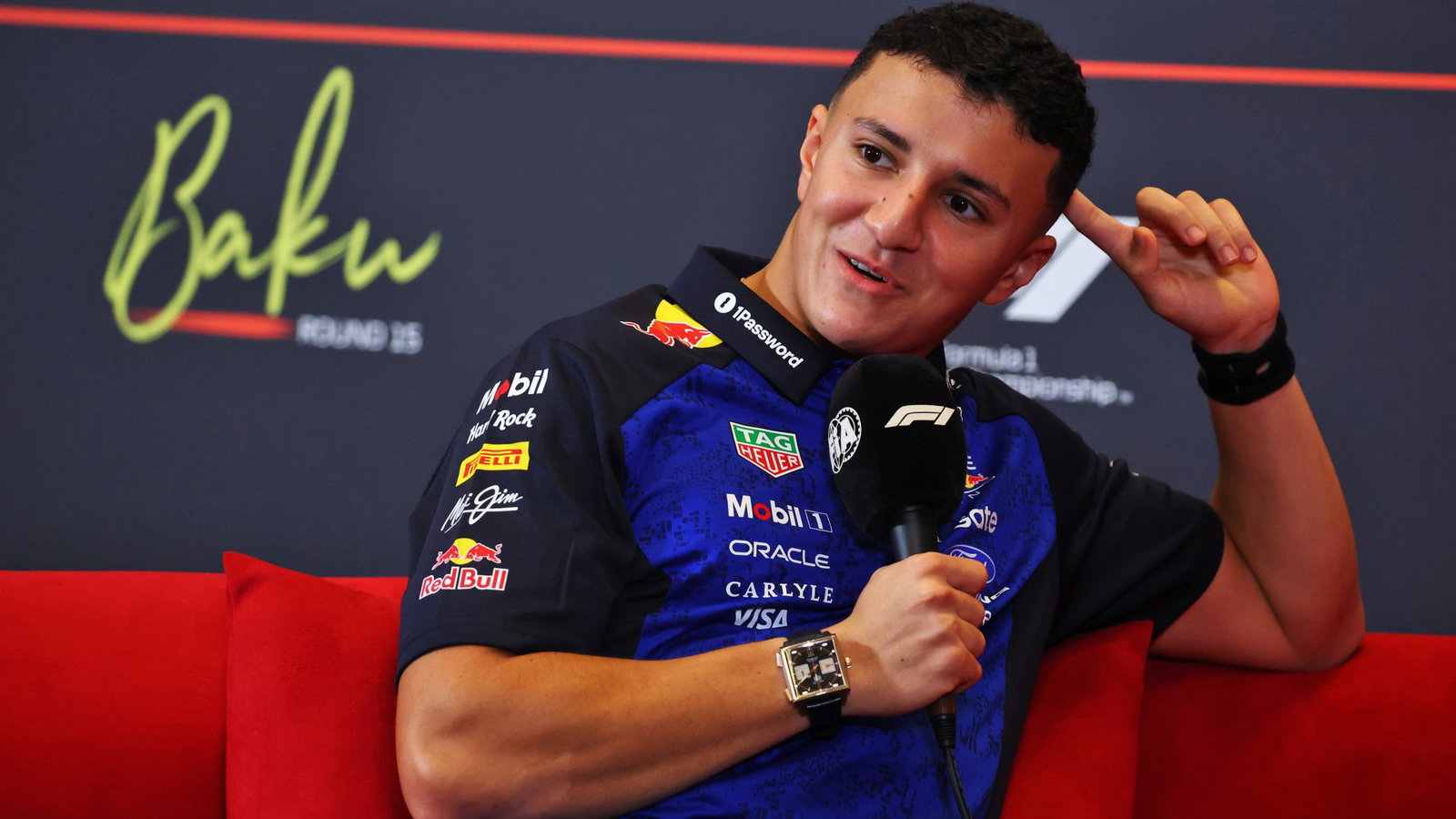 Isack Hadjar is returning from his F1 injury lay-off in Baku