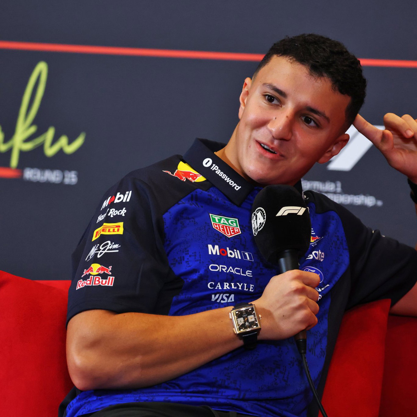 Isack Hadjar is returning from his F1 injury lay-off in Baku
