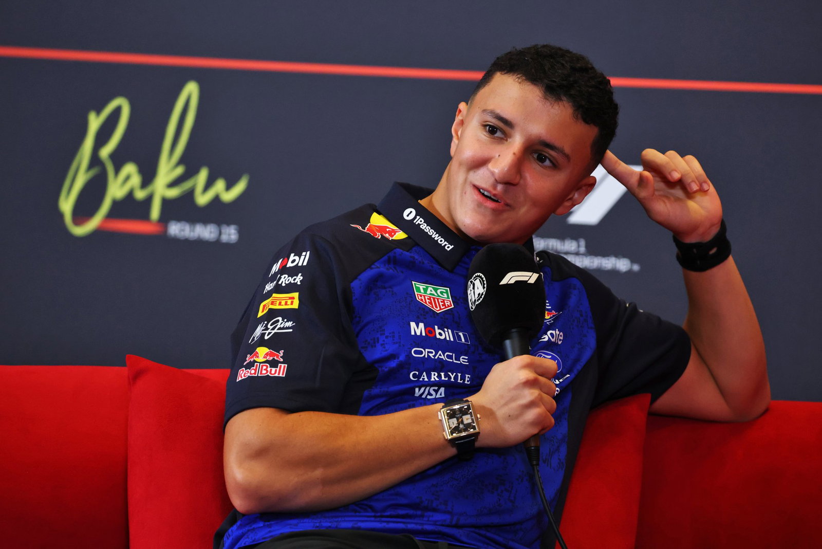 Isack Hadjar is returning from his F1 injury lay-off in Baku