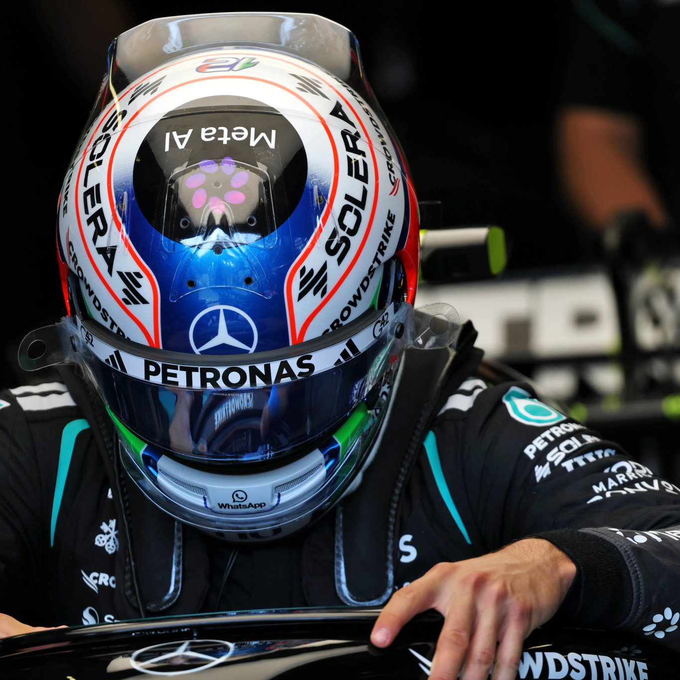 It was a troubled practice session for F1 points leader Kimi Antonelli