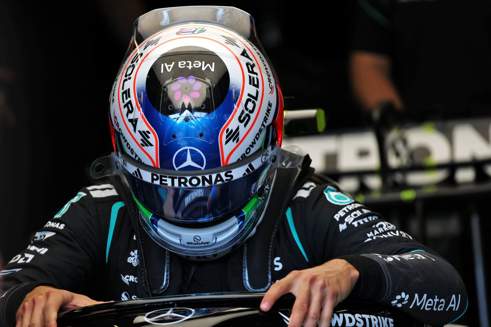 It was a troubled practice session for F1 points leader Kimi Antonelli
