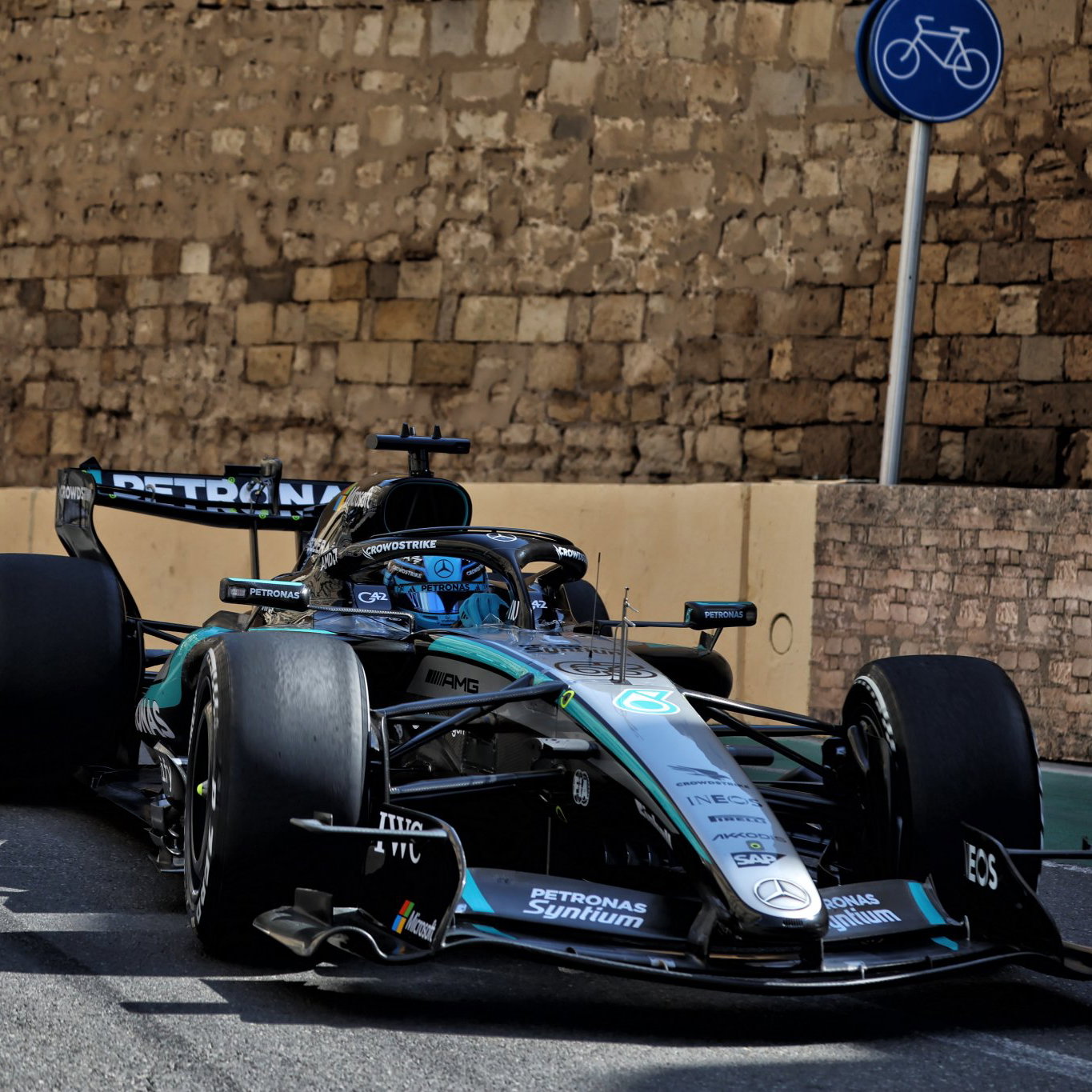 George Russell, Mercedes F1 team, 2026 Azerbaijan GP