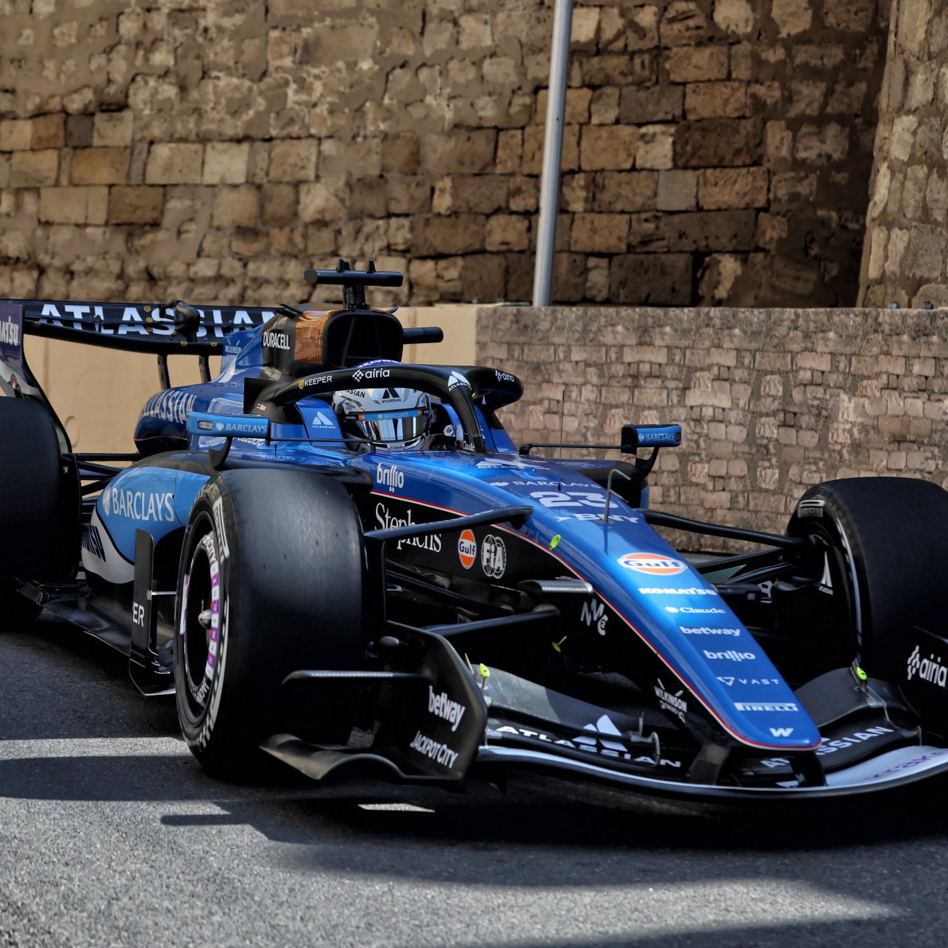 Williams has brought a major upgrade to Baku 