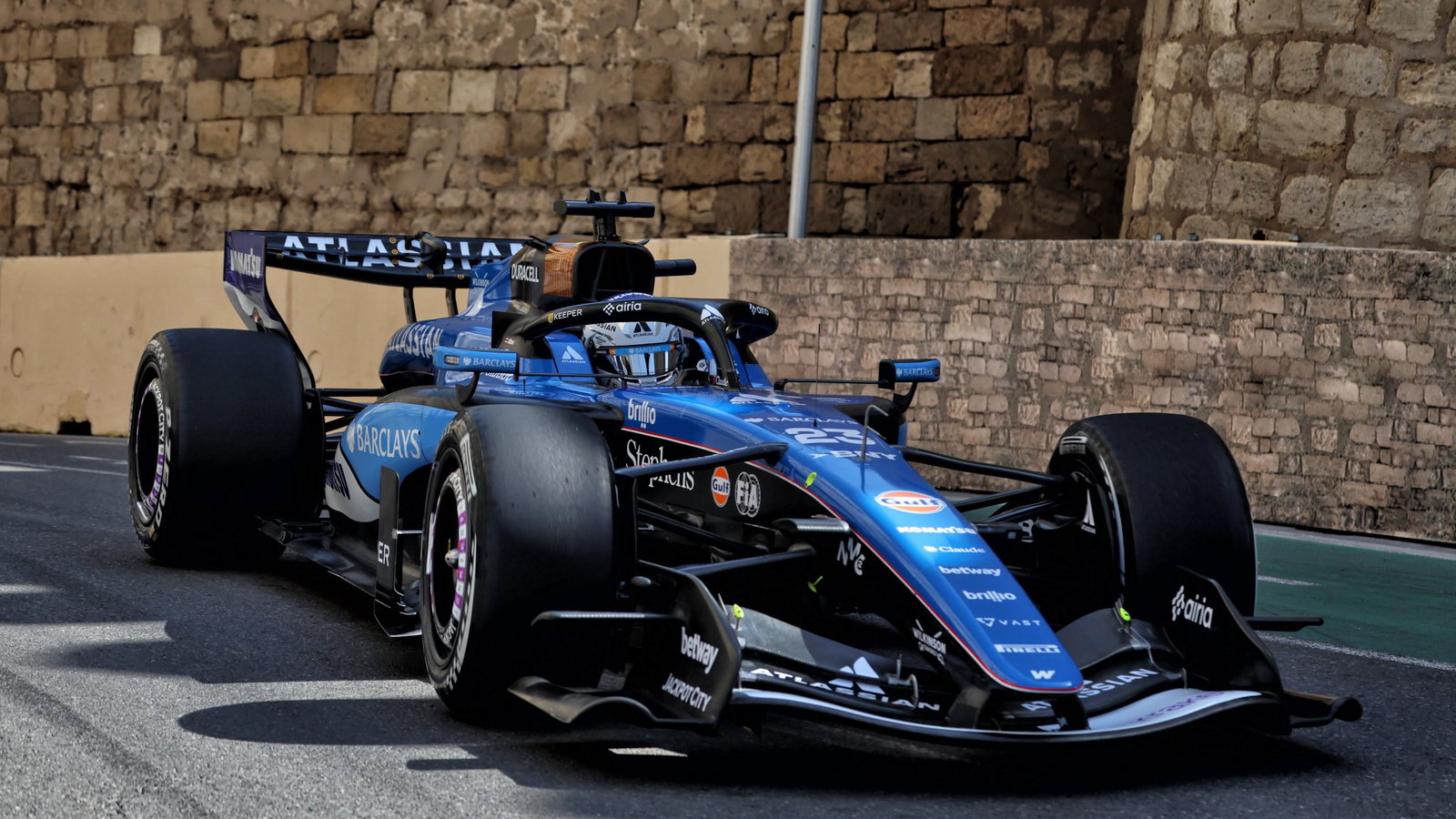 Williams has brought a major upgrade to Baku 