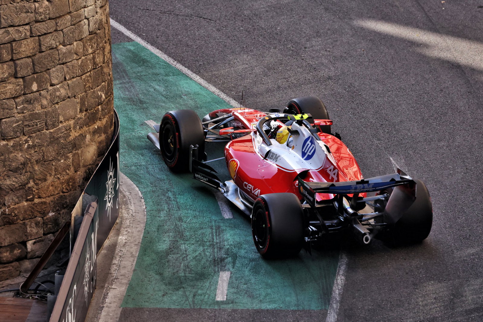 Ferrari had no answer to Mercedes' pace