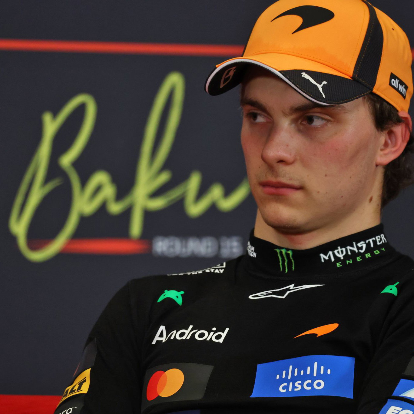Oscar Piastri, McLaren, 2026 Azerbaijan GP