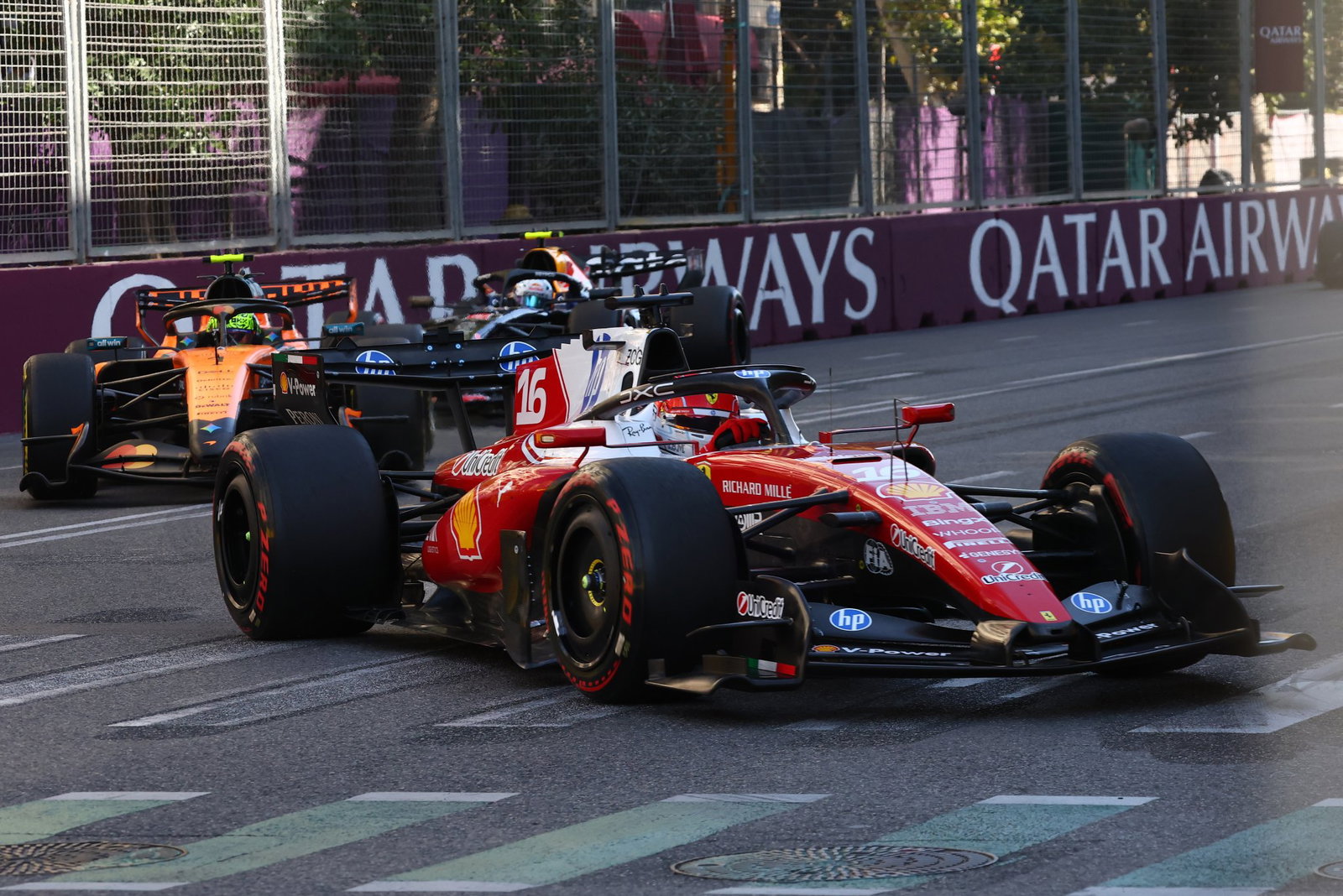 Leclerc could only finish fourth as Ferrari underwhelmed