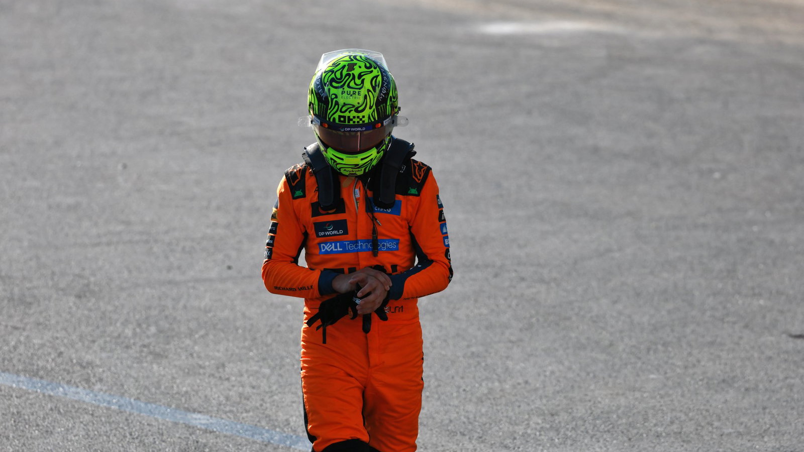 Lando Norris is fuming after Franco Colapinto took him out of the Baku race