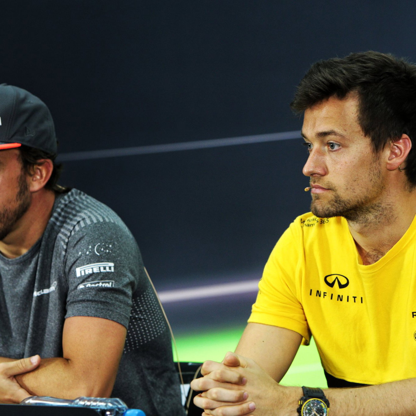 Alonso and Palmer came to blows at Monza in 2017