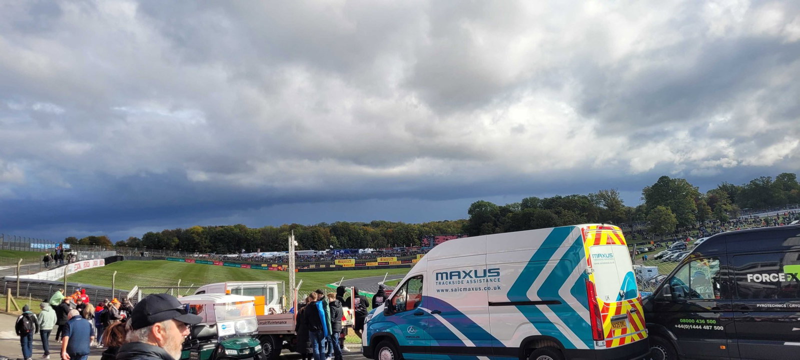 Clouds at Brands Hatch.