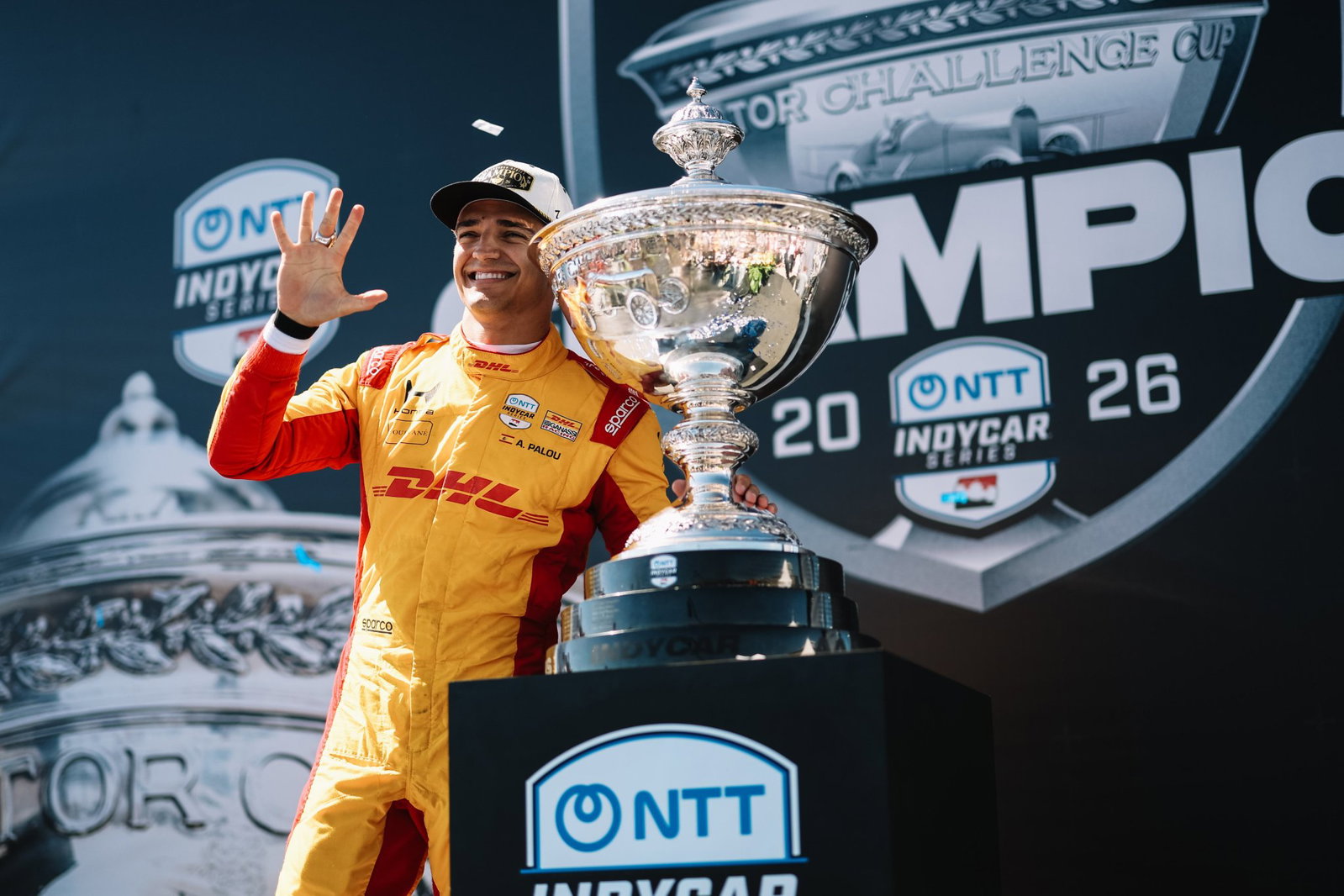 Palou became a five-time IndyCar Series champion in 2026