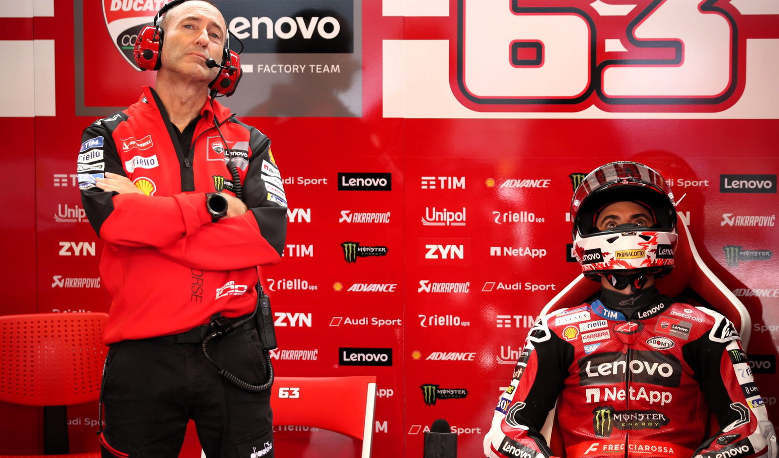 Pecco Bagnaia, Cristian Gabarrini.