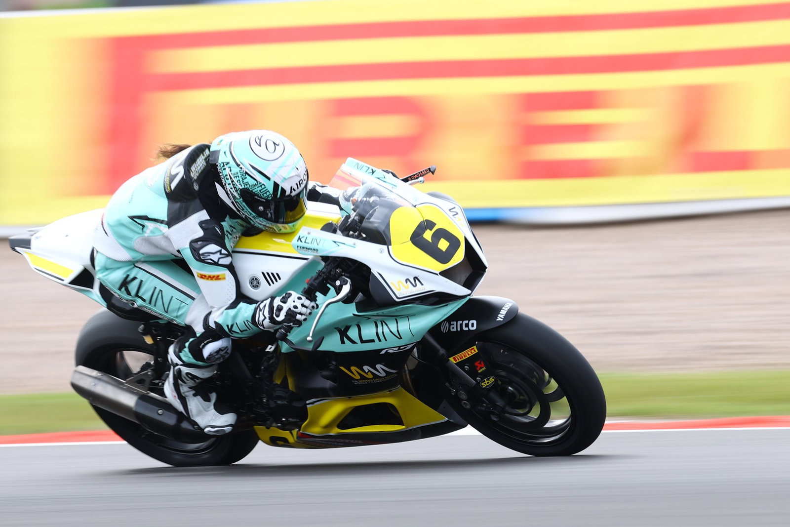 Maria Herrera, 2026 UK WorldSBK, WorldWCR. Credit: Gold and Goose.