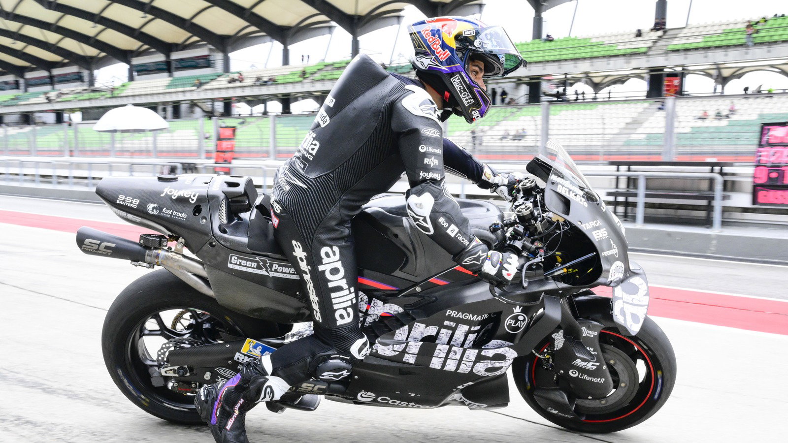 Jorge Martin, 2025 Sepang test.