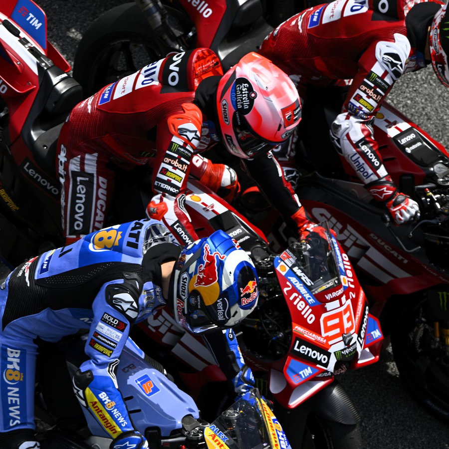 Alex Marquez, Marc Marquez, Pecco Bagnaia, 2026 Sepang MotoGP test.