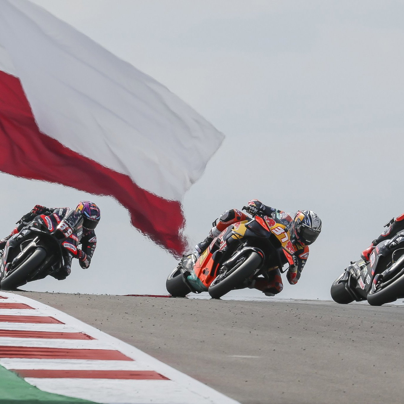 Marco Bezzecchi won the last MotoGP race at COTA