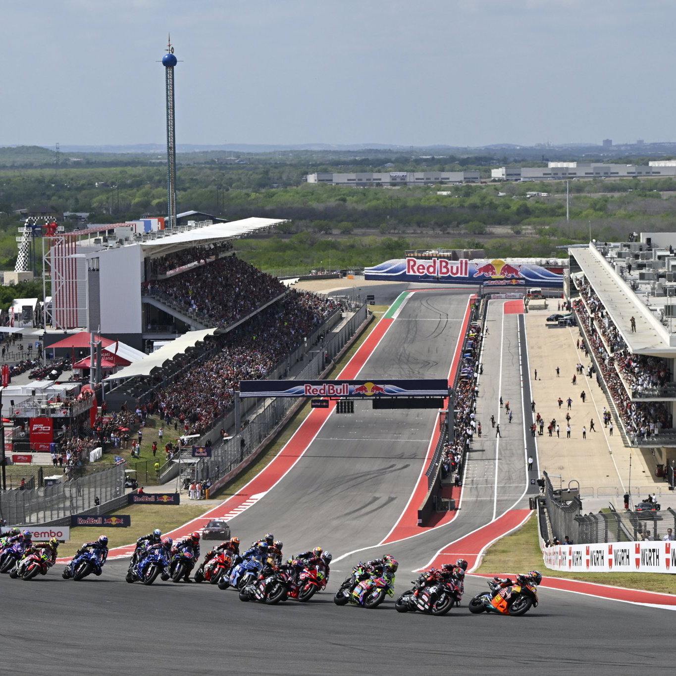 Start of the 2026 United States MotoGP