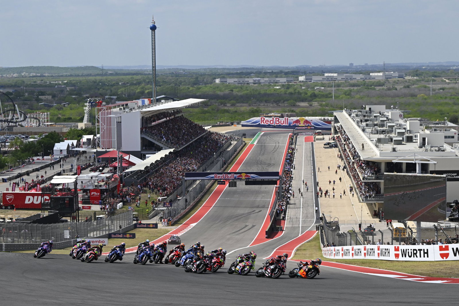 Start of the 2026 United States MotoGP