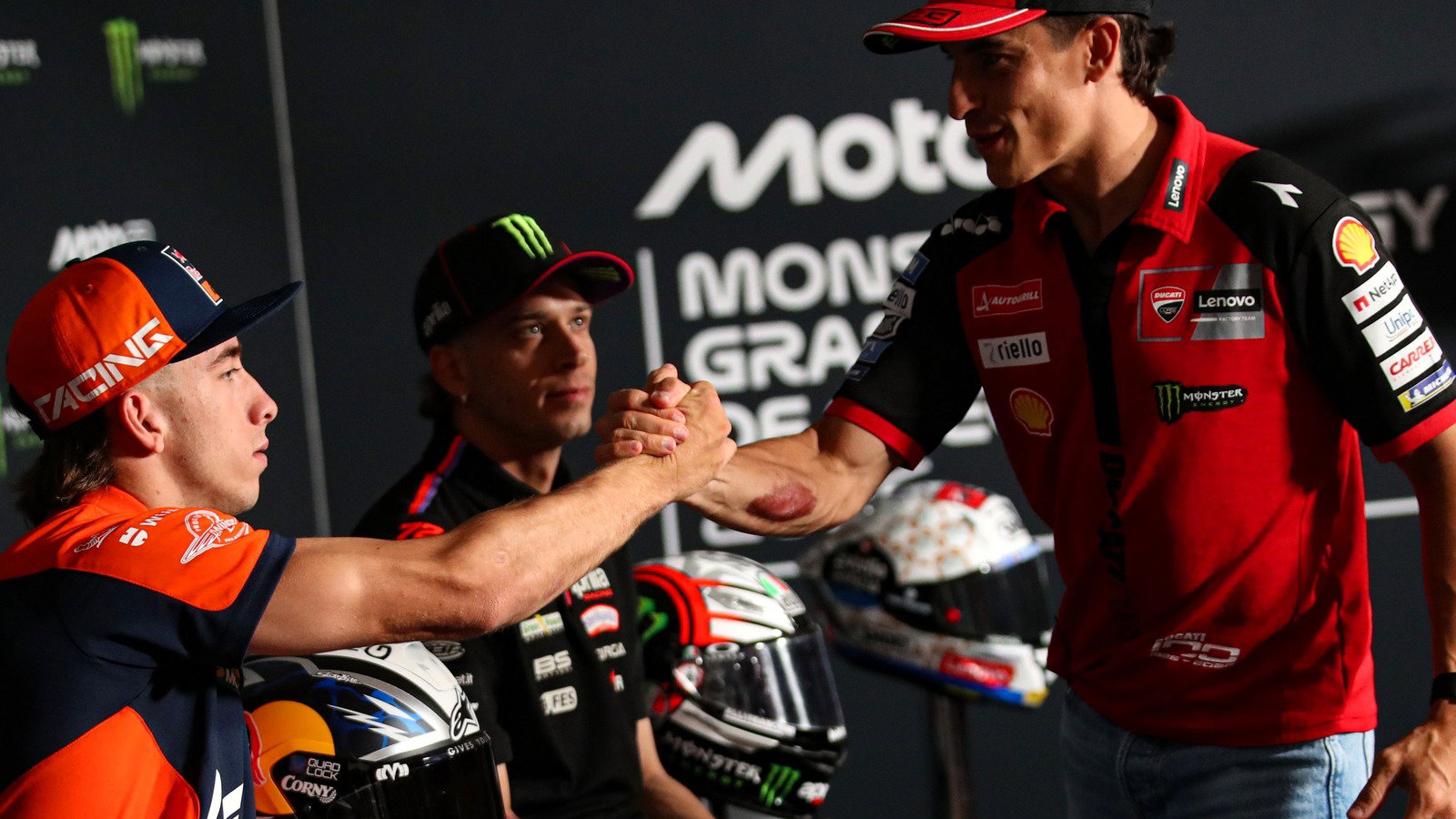 Pedro Acosta, Marc Marquez.