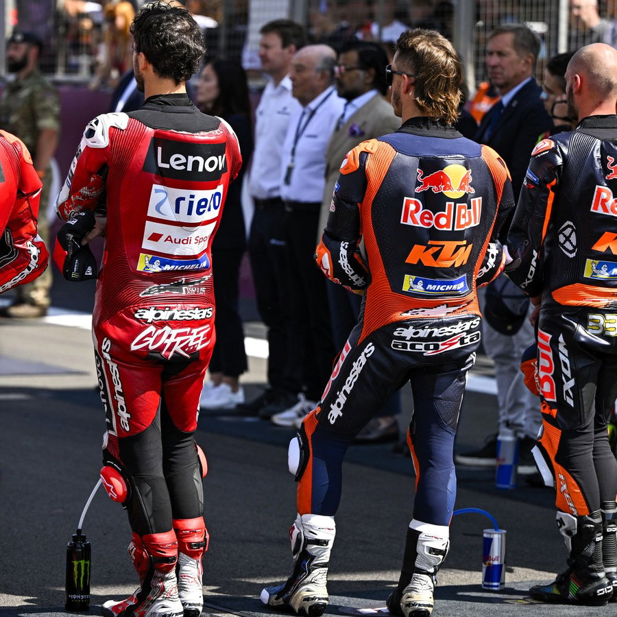 MotoGP riders.