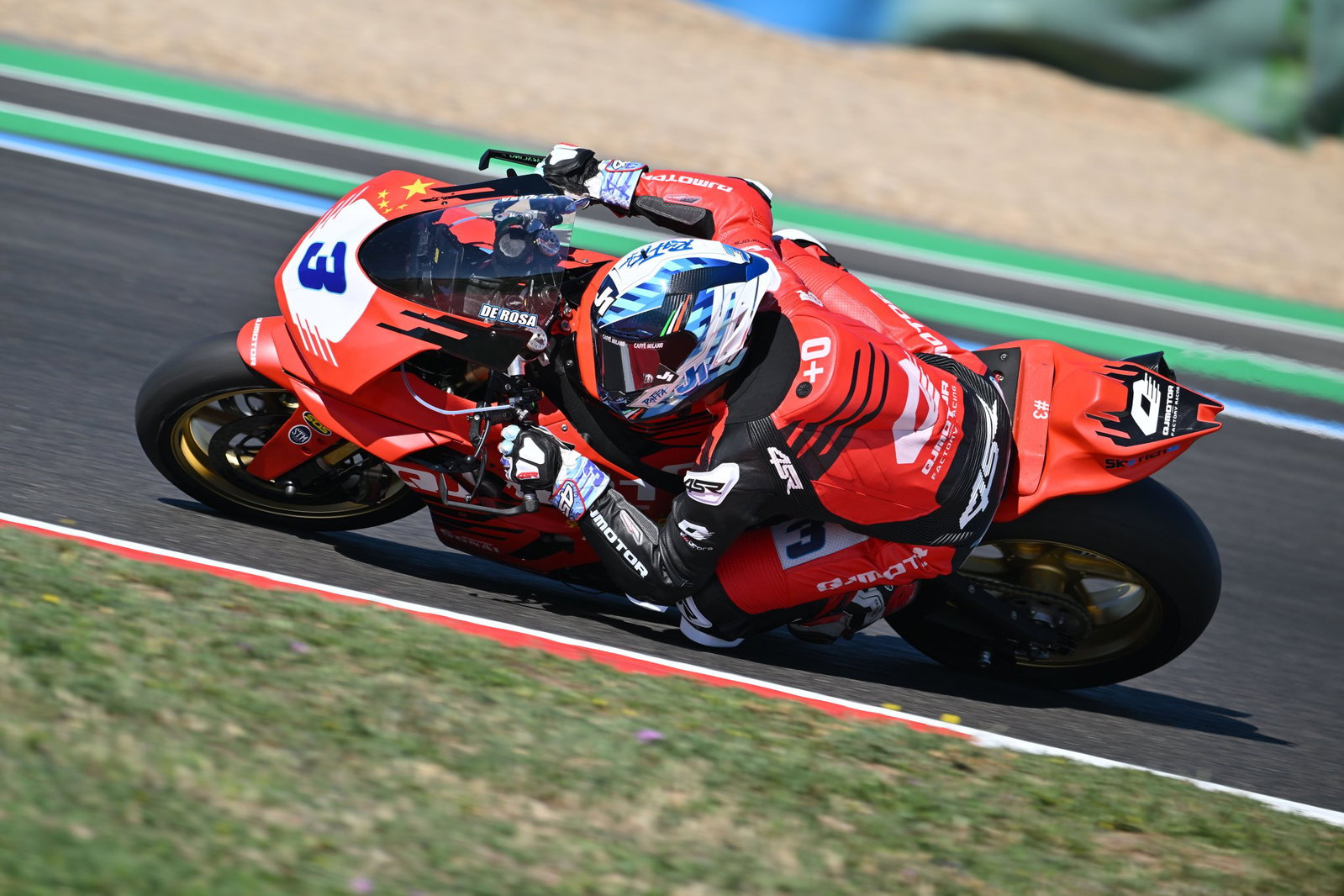 Raffaele De Rosa, 2026 French WorldSBK, Supersport. Credit: Gold and Goose.