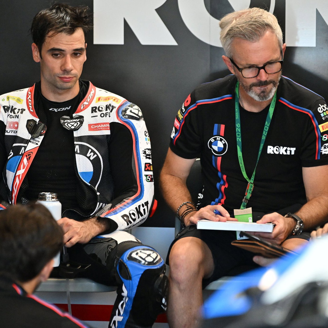 Miguel Oliveira, 2026 French WorldSBK, pit box. Credit: Gold and Goose.
