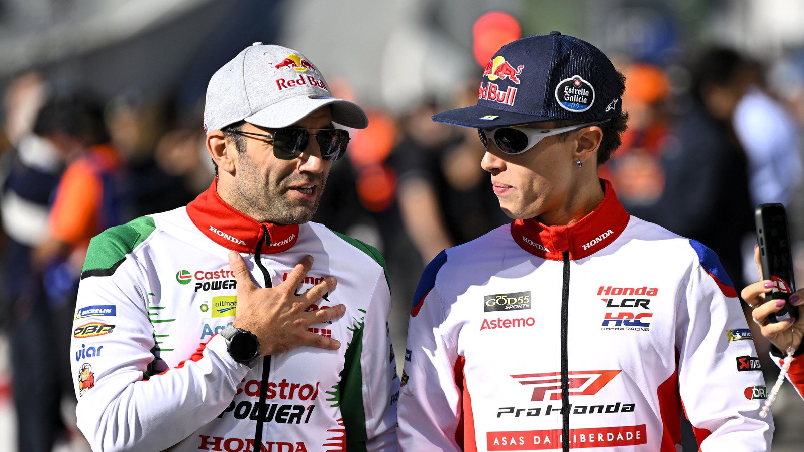 Johann Zarco, Diogo Moreira.