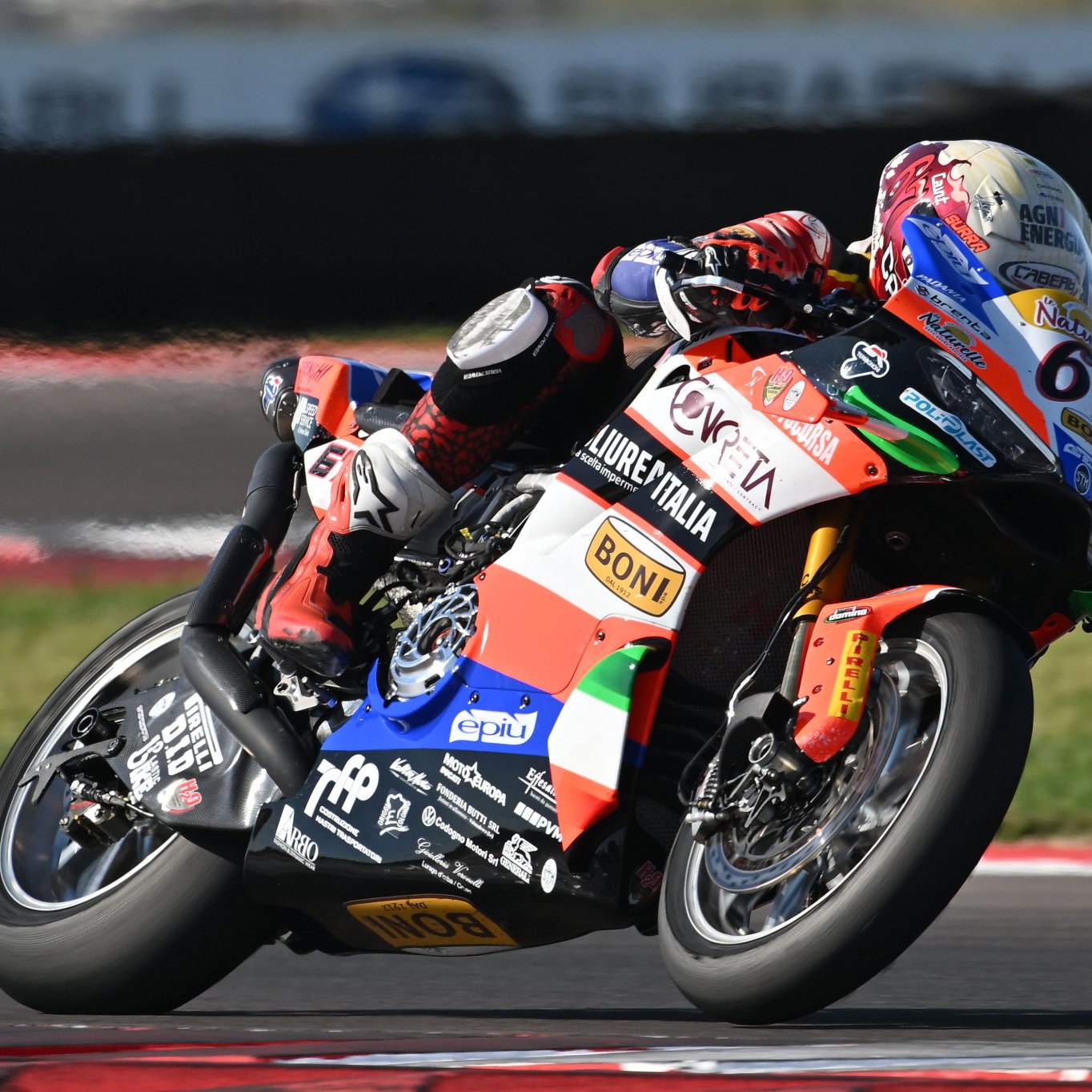 Alberto Surra, 2026 Italian WorldSBK. Credit: Gold and Goose.