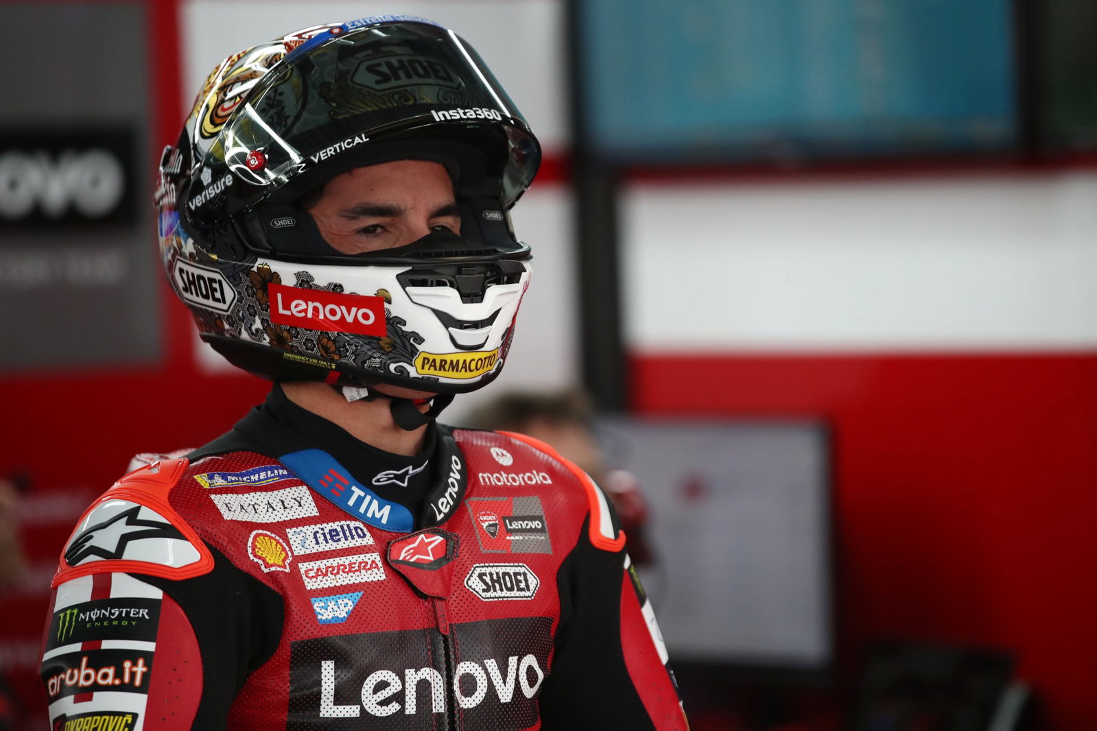 Marc Marquez, 2026 MotoGP Japanese Grand Prix, pit box. Credit: Gold and Goose.