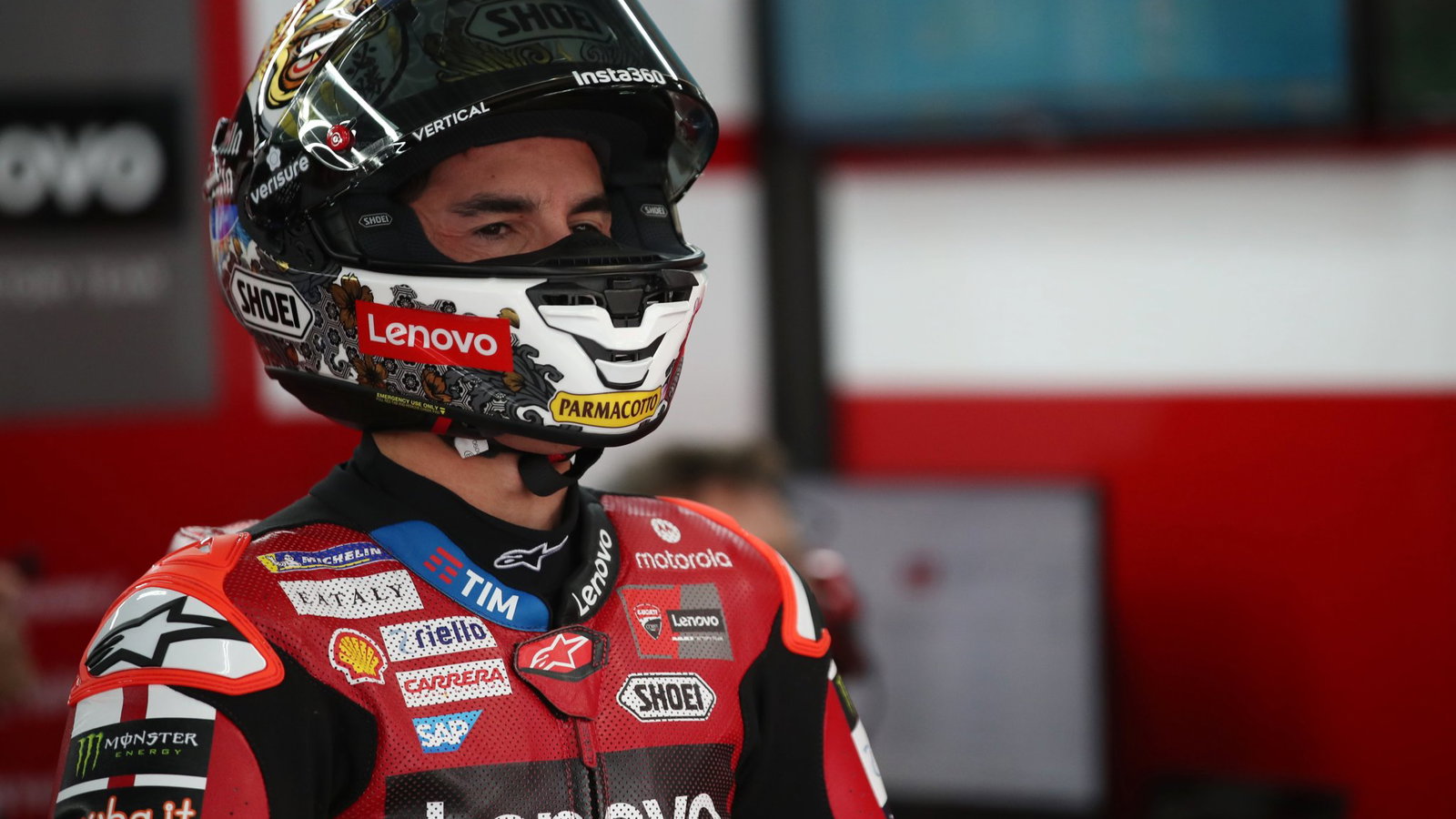 Marc Marquez was third-fastest in Practice at the Japanese MotoGP.