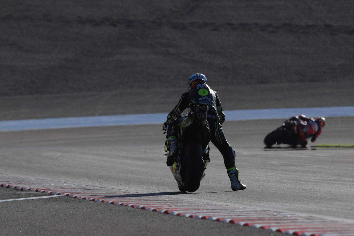Brake problem leaves Aprilia rider “frustrated” at Japanese MotoGP