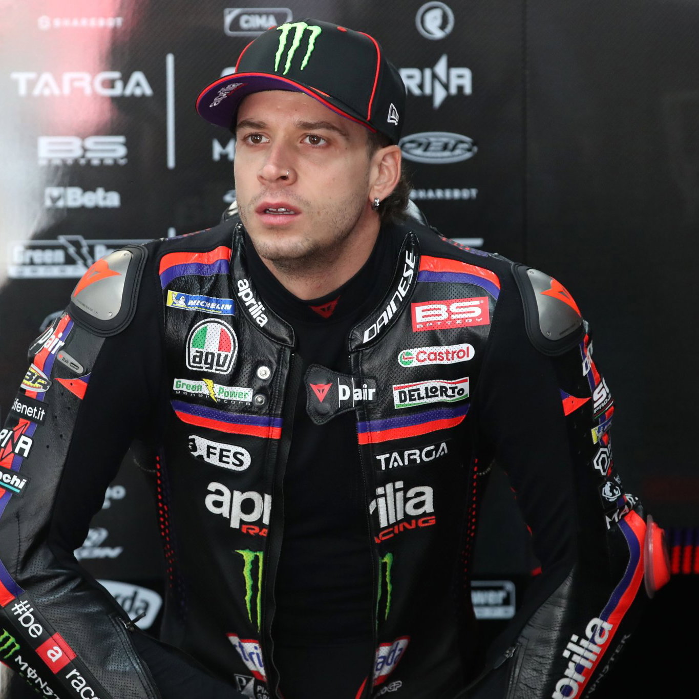 Marco Bezzecchi, 2026 MotoGP Japanese Grand Prix, pit box. Credit: Gold and Goose.