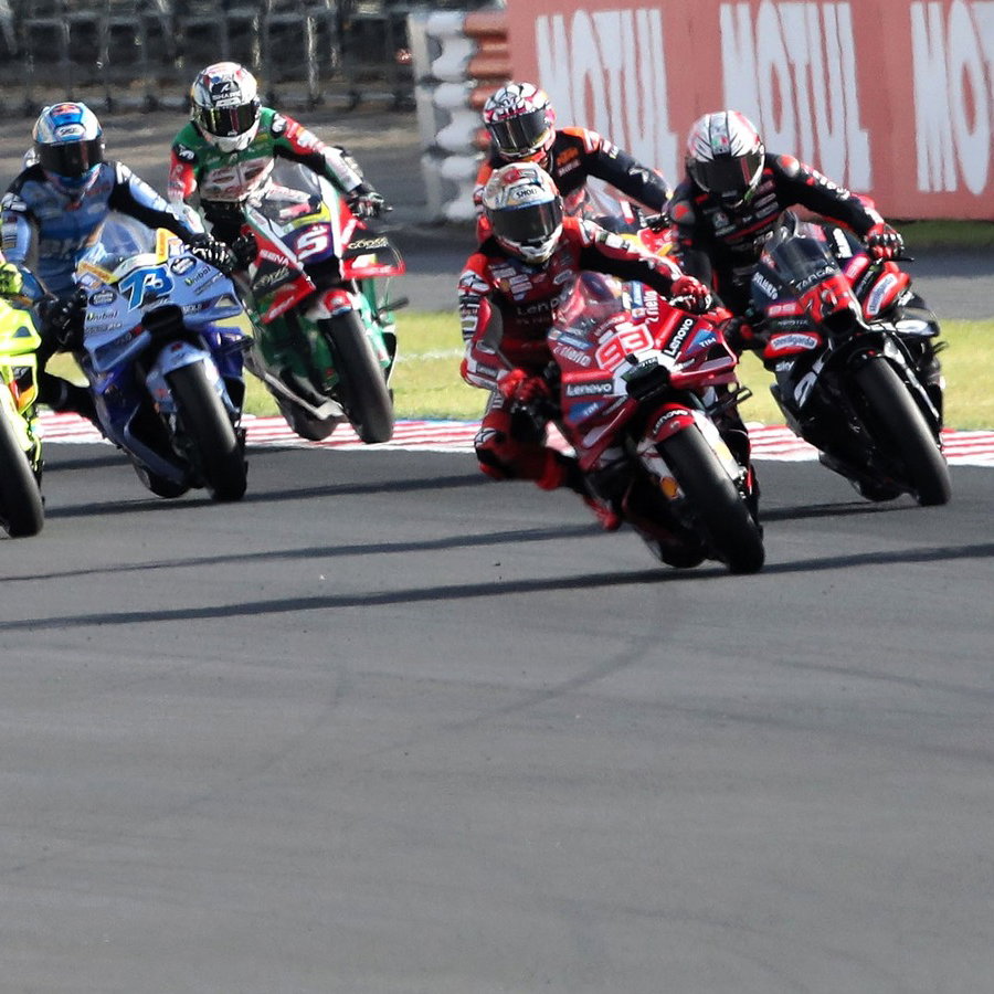 Marc Marquez, Jorge Martin lead, Sprint, 2026 Japanese MotoGP. 