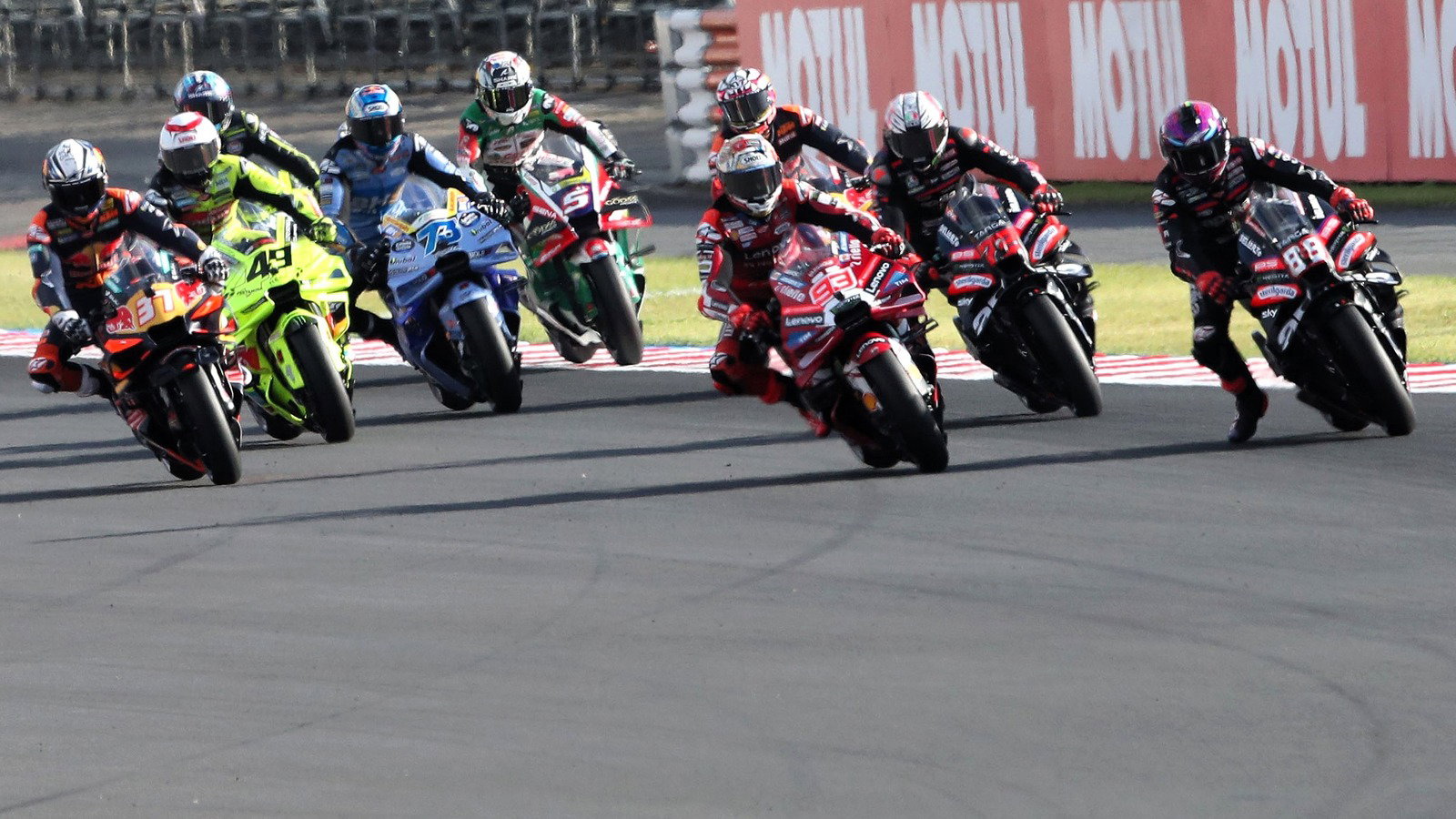 Marc Marquez, Jorge Martin lead, Sprint, 2026 Japanese MotoGP. 