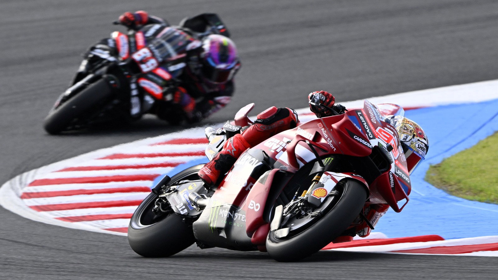 Marc Marquez, Jorge Martin, 2026 Japanese MotoGP Sprint.